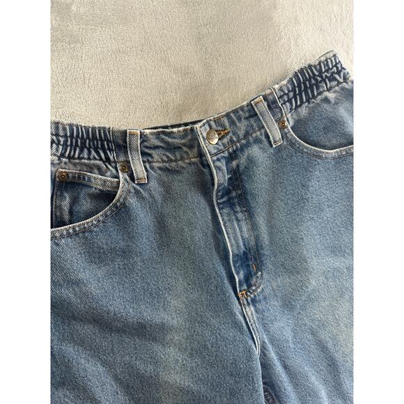 Women's Double L® Jeans, Ultra High-Rise Comfort Waist Tapered Leg - Size 8 Reg - Picture 5 of 9